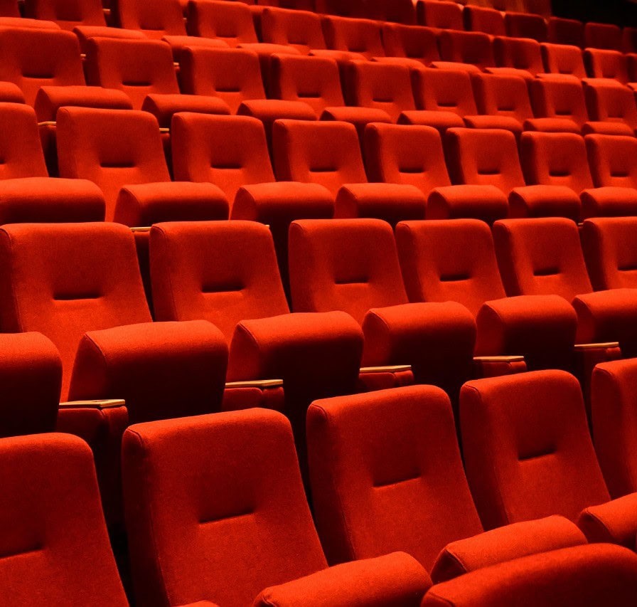 foto af biograf sæder